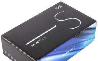Семидюймовый планшетофон Acer Iconia Talk S